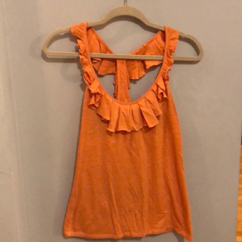 Orange Abercrombie Tank Top